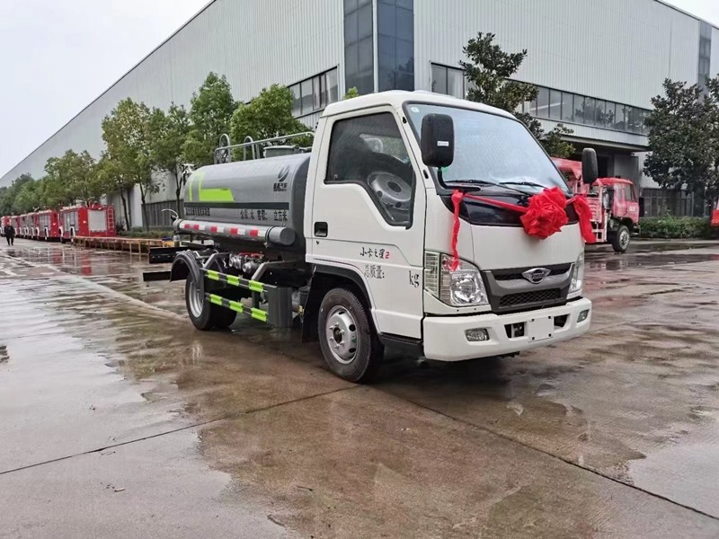 蓝牌 福田小卡 洒水车 2.7吨